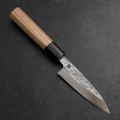 Kaisaki VG-10 Nashiji Walnut Handle 105mm (4.1”)-[Musashi]-[Japanese-Kitchen-Knives]