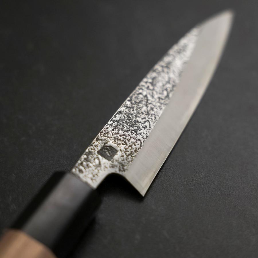 Kaisaki VG-10 Nashiji Walnut Handle 105mm-[Musashi]-[Japanese-Kitchen-Knives]