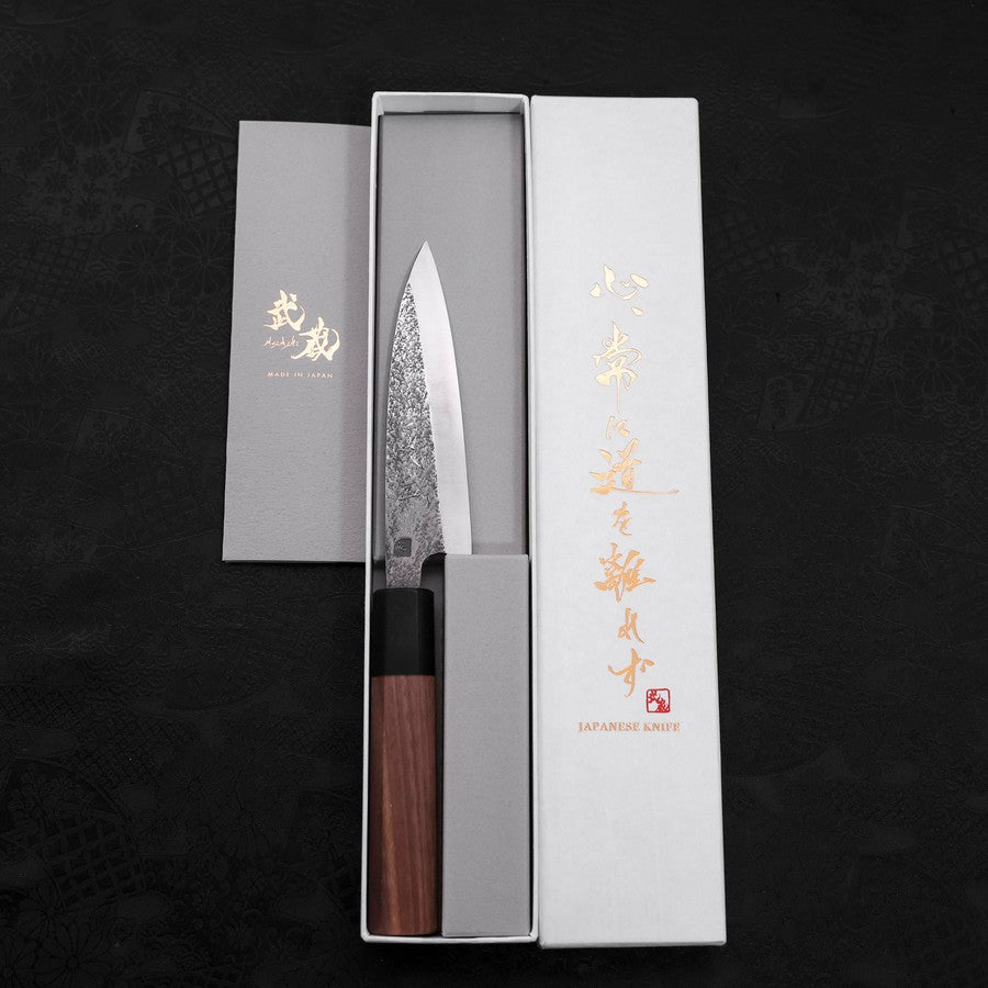 貝サキ 片刃 VG-10 梨地 焼漆柄 120mm – MUSASHI