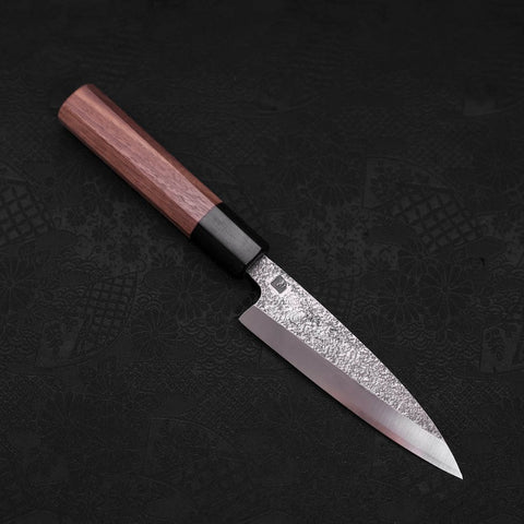 Kaisaki VG-10 Nashiji Walnut Handle 120mm (4.7”)-[Musashi]-[Japanese-Kitchen-Knives]