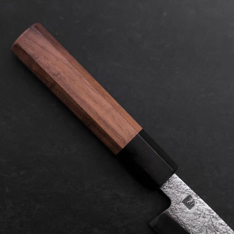 Kaisaki VG-10 Nashiji Walnut Handle 150mm (5.9”)-[Musashi]-[Japanese-Kitchen-Knives]