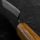 Kaisaki White Steel #2 Kurouchi Oak Handle 105mm-[Musashi]-[Japanese-Kitchen-Knives]