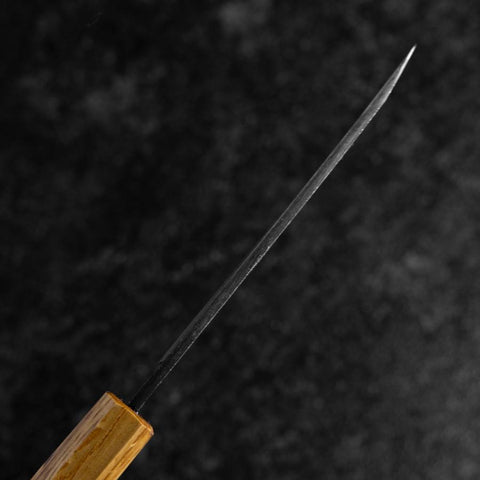 Kaisaki White Steel #2 Kurouchi Oak Handle 105mm-[Musashi]-[Japanese-Kitchen-Knives]