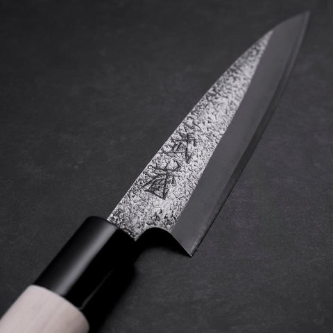 Kaisaki White Steel #2 Nashiji Magnolia Handle 120mm (4.7”)-[Musashi]-[Japanese-Kitchen-Knives]