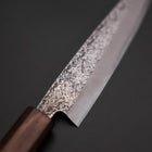 Kaisaki White Steel #2 Nashiji Sumi Urushi Handle 150mm-[Musashi]-[Japanese-Kitchen-Knives]