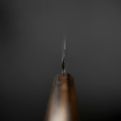 Kaisaki White Steel #2 Nashiji Sumi Urushi Handle 150mm-[Musashi]-[Japanese-Kitchen-Knives]