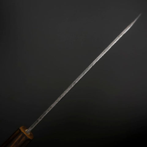 Kaisaki White Steel #2 Nashiji Sumi Urushi Handle 150mm-[Musashi]-[Japanese-Kitchen-Knives]