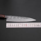 Kaisaki White Steel #2 Nashiji Sumi Urushi Handle 150mm-[Musashi]-[Japanese-Kitchen-Knives]