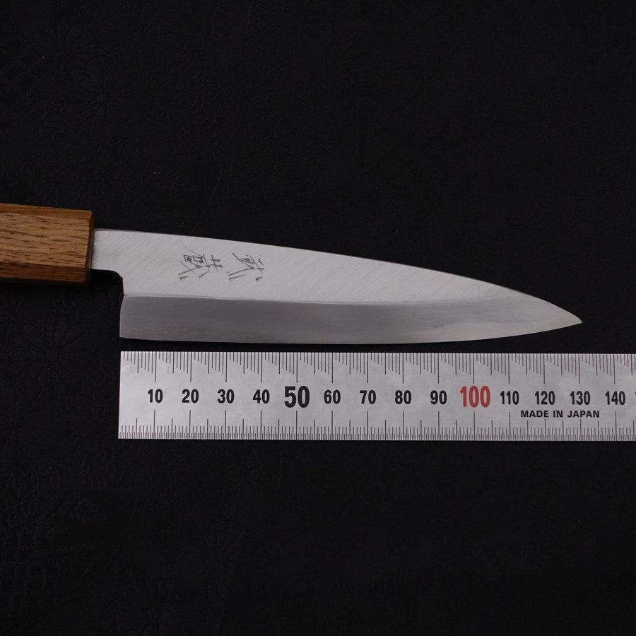 Kaisaki White steel #2 Kasumi Octagonal Yaki-Urushi Handle 135mm-White steel #2-Kasumi-Japanese Handle-[Musashi]-[Japanese-Kitchen-Knives]