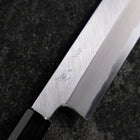 Kama Usuba White Steel #3 Kasumi Buffalo Magnolia Handle 165mm-[Musashi]-[Japanese-Kitchen-Knives]