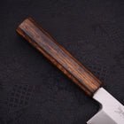 Kama Usuba(Kansai) Blue Steel #2 Kasumi Sumi Urushi Handle 180mm (7”)-[Musashi]-[Japanese-Kitchen-Knives]