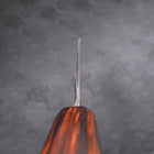 Kama Usuba(Kansai) Blue Steel #2 Kasumi Sumi Urushi Handle 210mm (8.3”)-[Musashi]-[Japanese-Kitchen-Knives]