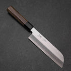 Kama Usuba(Kansai) Silver Steel #3 Kasumi Walnut Handle 170mm (6.7”)-[Musashi]-[Japanese-Kitchen-Knives]