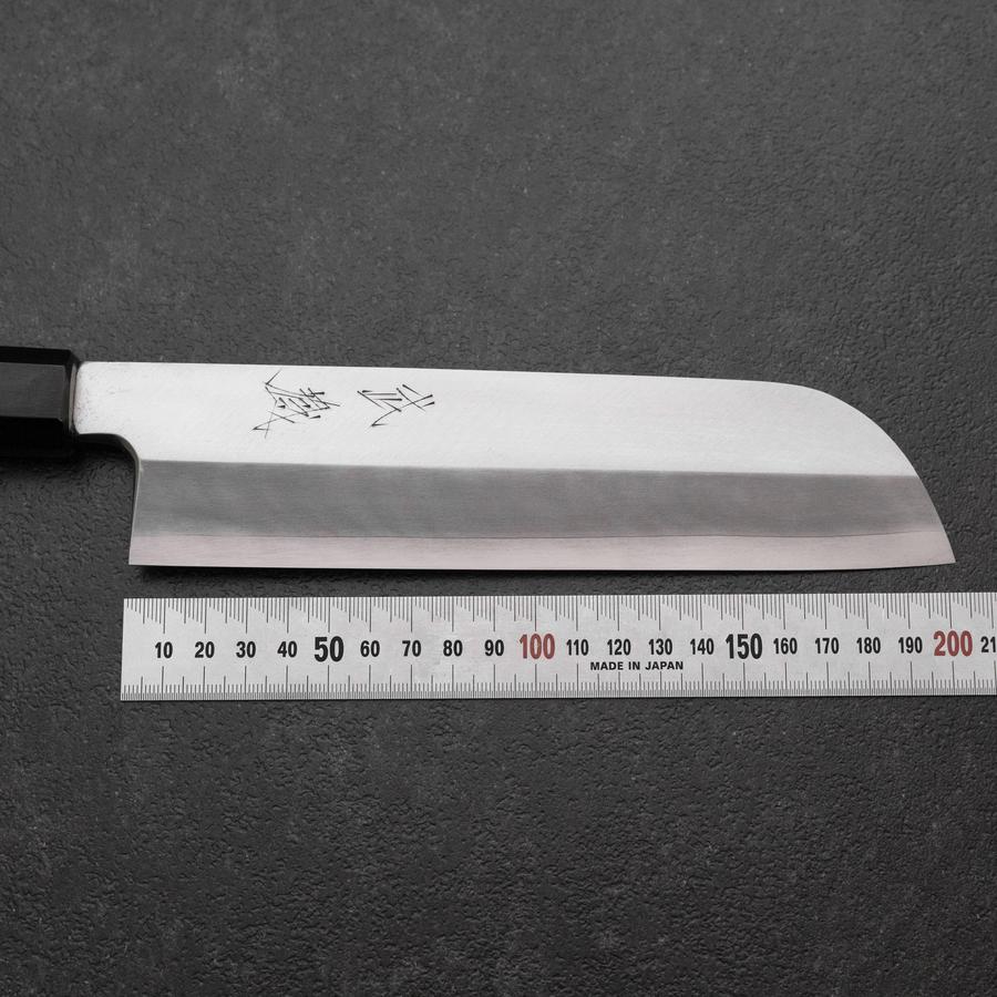 鎌薄刃（関西型） 銀三鋼 霞 ウォールナット柄 200mm – MUSASHI