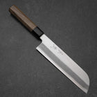 Kama Usuba(Kansai) Silver Steel #3 Kasumi Walnut Handle 200mm-[Musashi]-[Japanese-Kitchen-Knives]