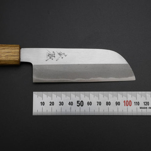 Kawamuki White Steel #1 Polished Yaki Urushi Handle 110mm (4.3”)-[Musashi]-[Japanese-Kitchen-Knives]