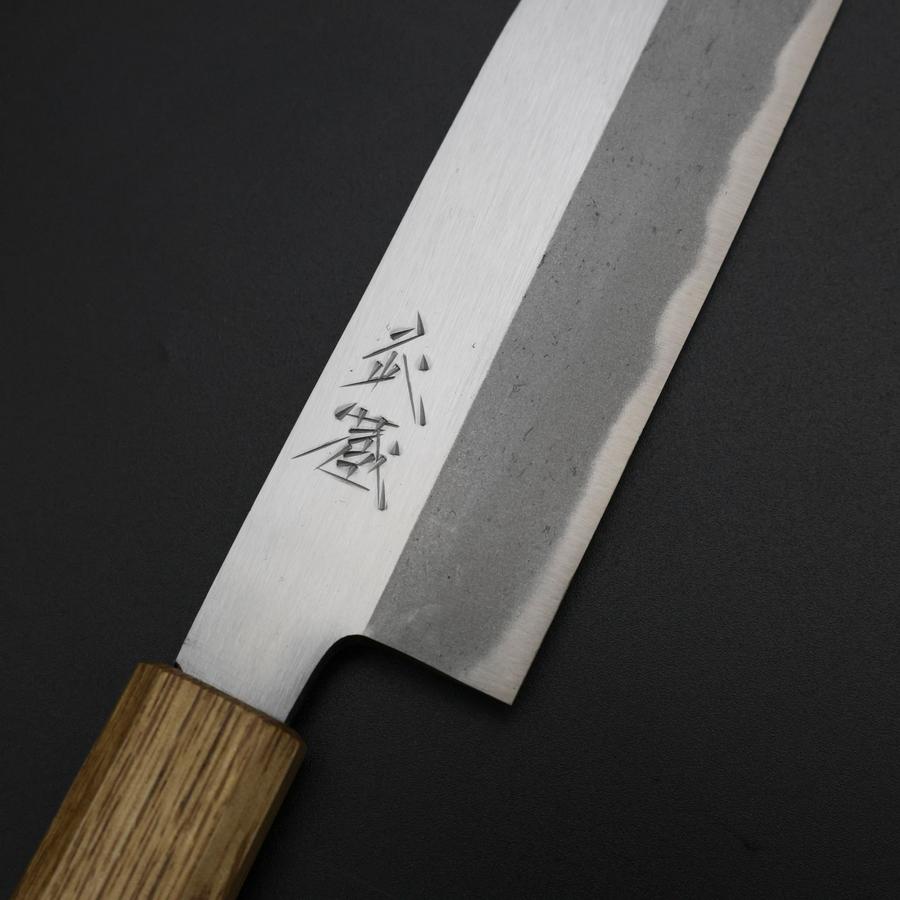 剥皮 白鋼 ＃1 拋光 焼漆 手柄 110mm – MUSASHI