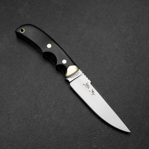 Kennata VG-10 Kasumi 110mm with Leather Sheath-[Musashi]-[Japanese-Kitchen-Knives]