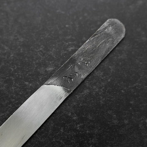 Kiridashi Blue Steel #1 Kurouchi with Paulownia Wooden Box-[Musashi]-[Japanese-Kitchen-Knives]