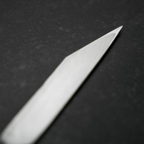 Kiridashi Blue Steel #1 Kurouchi with Paulownia Wooden Box-[Musashi]-[Japanese-Kitchen-Knives]