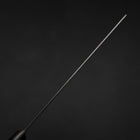 Kiritsuke AUS-10 Damascus Brown Western Handle 210mm-[Musashi]-[Japanese-Kitchen-Knives]