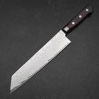 Kiritsuke AUS-10 Damascus Red Western Handle 210mm-[Musashi]-[Japanese-Kitchen-Knives]