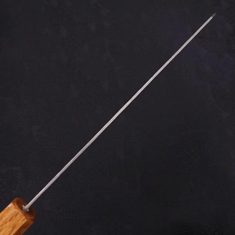 Kiritsuke AUS-10 Mirror Tsuchime Damascus Yaki Urushi Handle 210mm (8.3”)-[Musashi]-[Japanese-Kitchen-Knives]