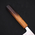 Kiritsuke AUS-10 Mirror Tsuchime Damascus Yaki Urushi Handle 210mm (8.3”)-[Musashi]-[Japanese-Kitchen-Knives]