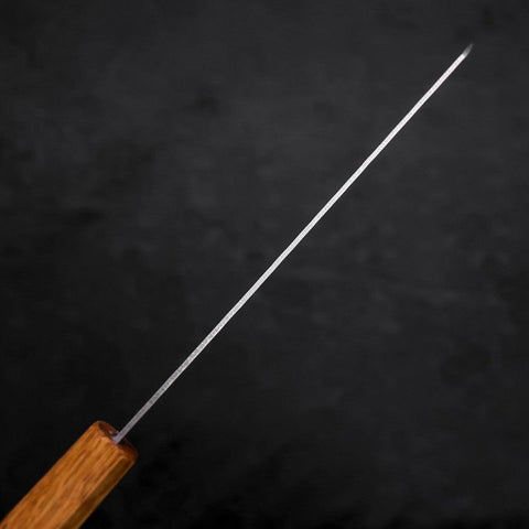 Kiritsuke AUS-10 Nashiji Damascus Yaki Urushi Handle 210mm (8.3”)-[Musashi]-[Japanese-Kitchen-Knives]