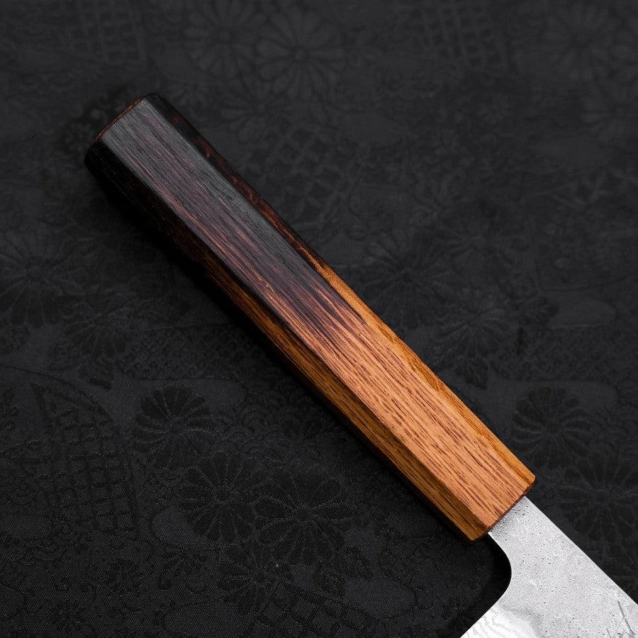 Kiritsuke AUS-10 Nashiji Damascus Yaki Urushi Handle 210mm (8.3