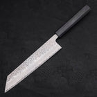 Kiritsuke AUS-10 Tsuchime Damascus Dark-Blue Urushi Handle 210mm (8.3”)-[Musashi]-[Japanese-Kitchen-Knives]