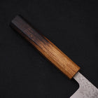 Kiritsuke AUS-10 Tsuchime Damascus Yaki Urushi Handle 210mm (8.3”)-[Musashi]-[Japanese-Kitchen-Knives]