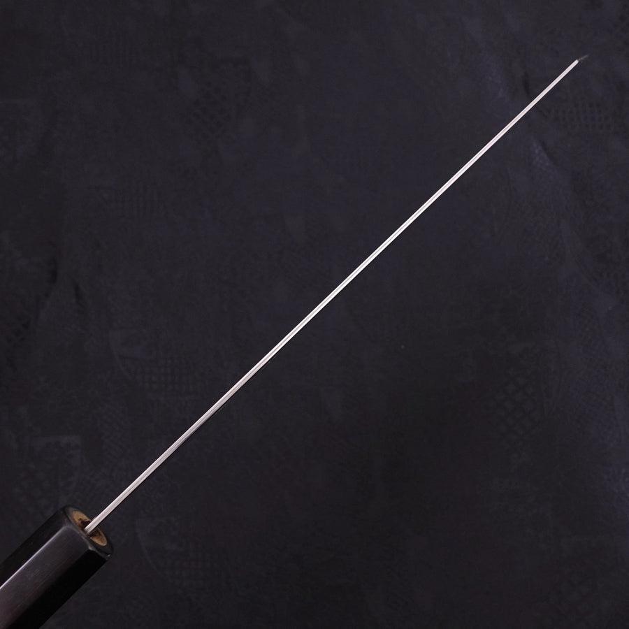 Kiritsuke AUS-10 Wave Nickel Damascus Buffalo Magnolia Handle 240mm-AUS-10-Damascus-Japanese Handle-[Musashi]-[Japanese-Kitchen-Knives]