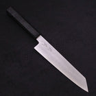 Kiritsuke Blue Steel #1 Suminagashi Black Ishime Handle 200mm (7.9”)-[Musashi]-[Japanese-Kitchen-Knives]