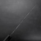 Kiritsuke Blue Steel #2 Kurouchi Buffalo Ebony Handle 210mm (8.3”)-[Musashi]-[Japanese-Kitchen-Knives]