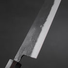 Kiritsuke Blue Steel #2 Kurouchi Ebony Handle 210mm (8.3”)-[Musashi]-[Japanese-Kitchen-Knives]