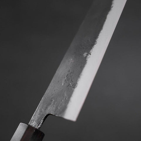 Kiritsuke Blue Steel #2 Kurouchi Ebony Handle 210mm (8.3”)-[Musashi]-[Japanese-Kitchen-Knives]