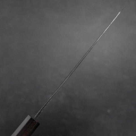 Kiritsuke Blue Steel #2 Kurouchi Ebony Handle 210mm (8.3”)-[Musashi]-[Japanese-Kitchen-Knives]