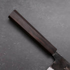 Kiritsuke Blue Steel #2 Kurouchi Ebony Handle 210mm (8.3”)-[Musashi]-[Japanese-Kitchen-Knives]