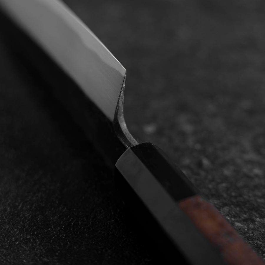 切付 青紙2号 黒打 ダマスカス 黒檀水牛柄 210mm – MUSASHI