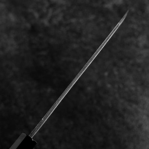 Kiritsuke Blue Steel #2 Kurouchi Nashiji Buffalo Walnut Handle 200mm (7.9”)-[Musashi]-[Japanese-Kitchen-Knives]