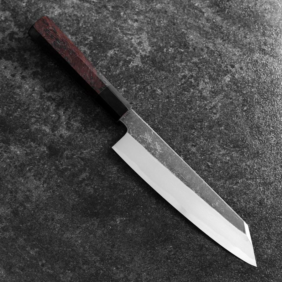 切付 青紙2号 黒打 ダマスカス 黒檀水牛柄 210mm – MUSASHI
