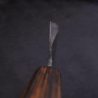 Kiritsuke Blue Steel #2 Kurouchi Sumi Urushi Handle 210mm (8.3”)-[Musashi]-[Japanese-Kitchen-Knives]