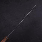 Kiritsuke Blue Steel #2 Kurouchi Sumi Urushi Handle 210mm (8.3”)-[Musashi]-[Japanese-Kitchen-Knives]