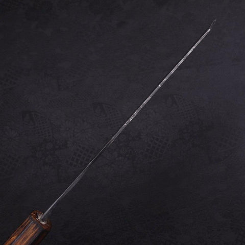 Kiritsuke Blue Steel #2 Kurouchi Sumi Urushi Handle 210mm (8.3”)-[Musashi]-[Japanese-Kitchen-Knives]