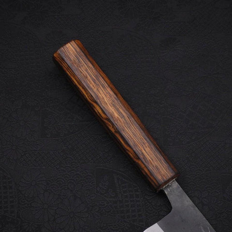 Kiritsuke Blue Steel #2 Kurouchi Sumi Urushi Handle 210mm (8.3”)-[Musashi]-[Japanese-Kitchen-Knives]