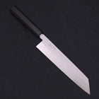 Kiritsuke Blue Steel #2 Suminagashi Buffalo Ebony Handle 240mm (9.4”)-[Musashi]-[Japanese-Kitchen-Knives]