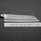 Kiritsuke Blue Super Tsuchime Black Western Handle 210mm-[Musashi]-[Japanese-Kitchen-Knives]