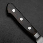 Kiritsuke Blue Super Tsuchime Brown Western Handle 210mm-[Musashi]-[Japanese-Kitchen-Knives]