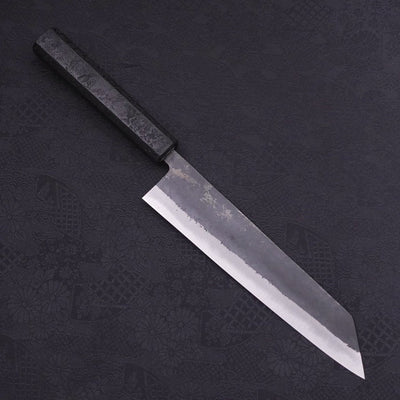 Kiritsuke Blue steel #2 Kurouchi Black Ishime Urushi Handle 210m-Blue steel #2-Kurouchi-Japanese Handle-[Musashi]-[Japanese-Kitchen-Knives]
